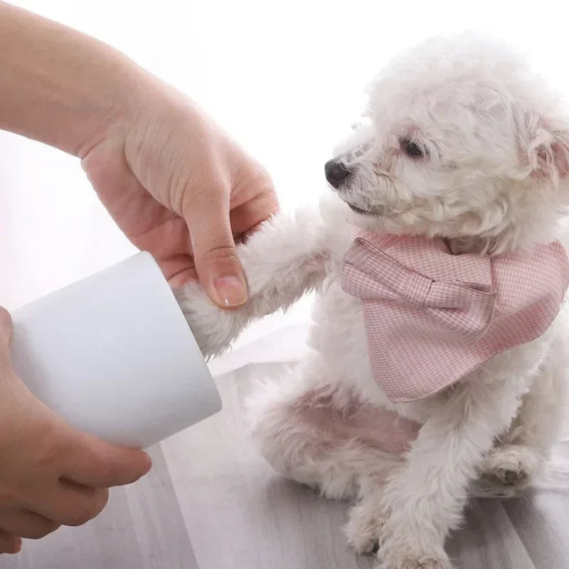 NestPaw™ Easy Dog Paw Cleaner Cup — Gentle Mud & Dirt Removal for Paws