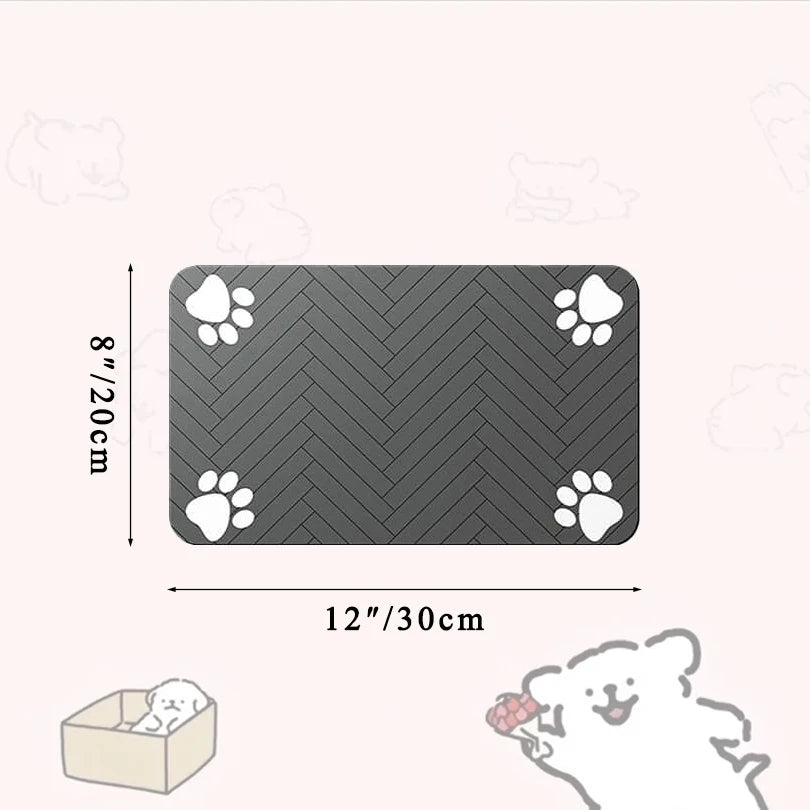 NestPaw™ Waterproof Pet Placemat — Quick-Dry Feeding Mat for Dogs & Cats